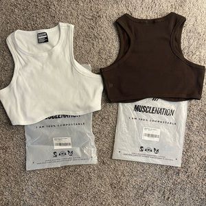 Muscle nation crop top
